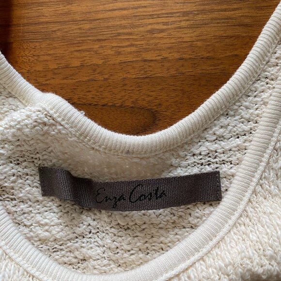 Enza Costa Slub Sweater Knit Tank in size M - Picture 2 of 3